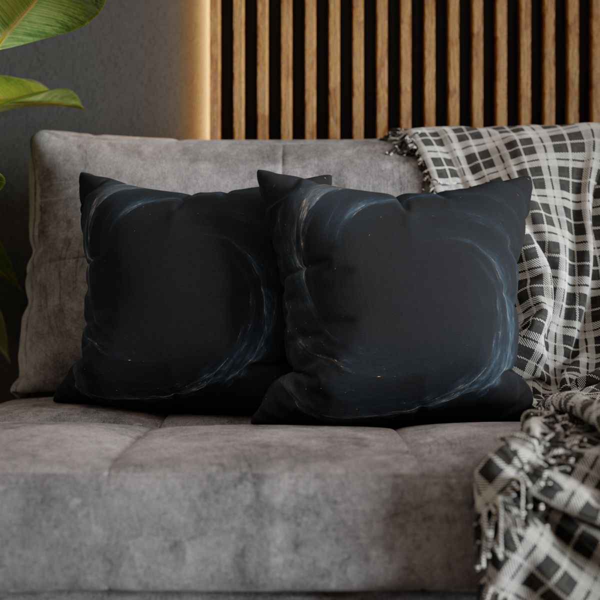 Gravity Well Vortex soft cotton pillow cases