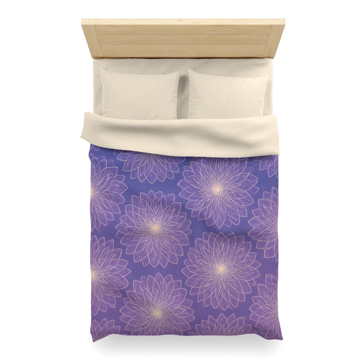 Cosmic Blossom Lattice duvets for gifts