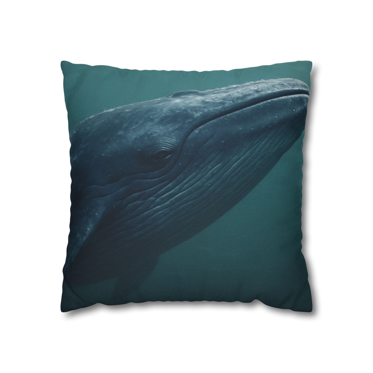 Ocean Song Blue Whale personalized pillow covers
