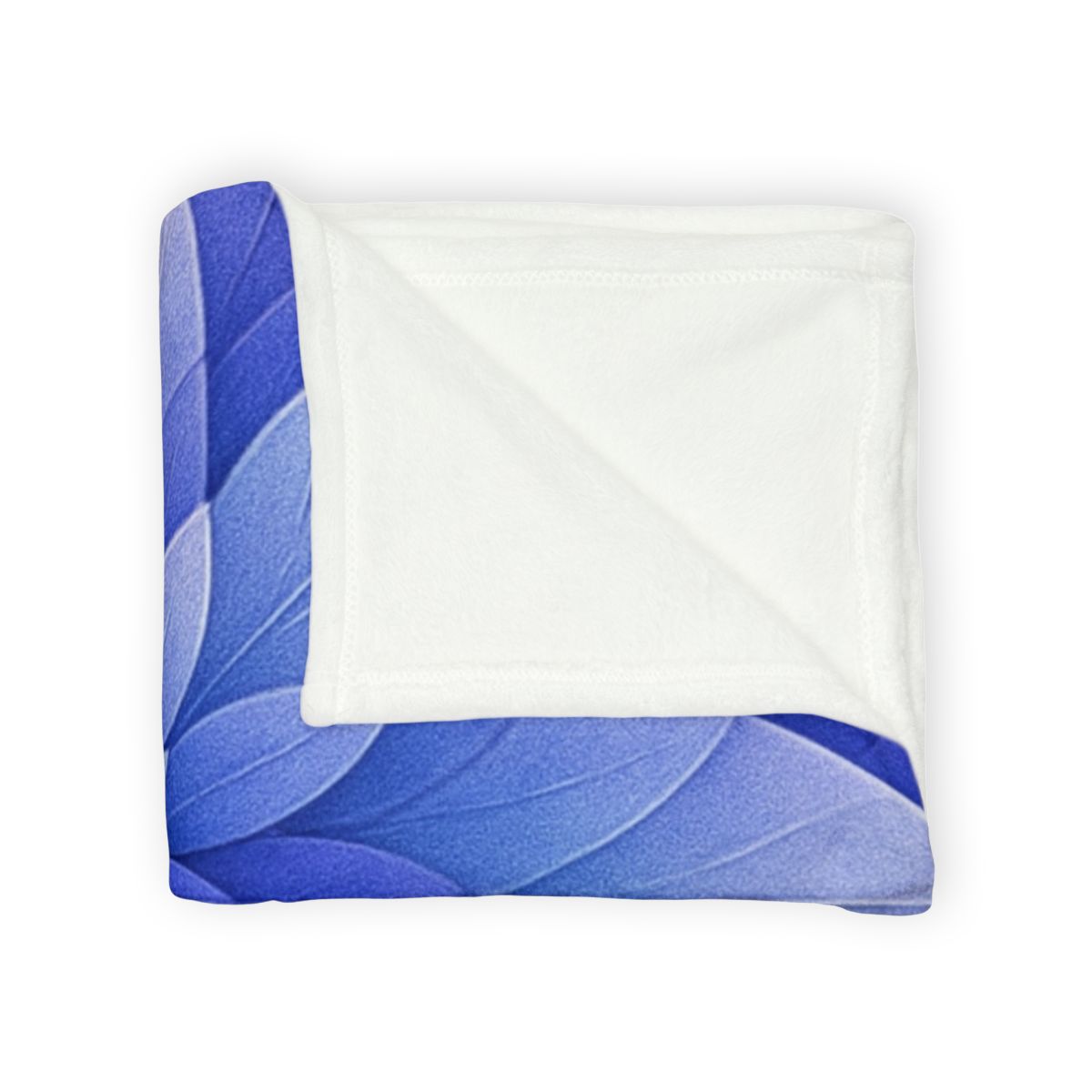 Petal Prism Overlap designer printed blankets