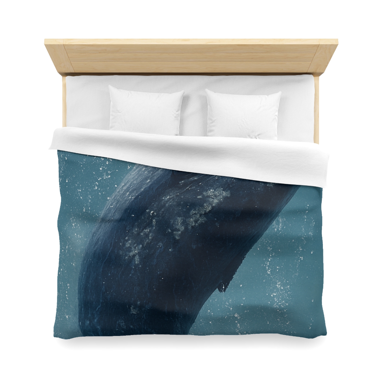Ocean Song Humpback Whale designer printed duvets