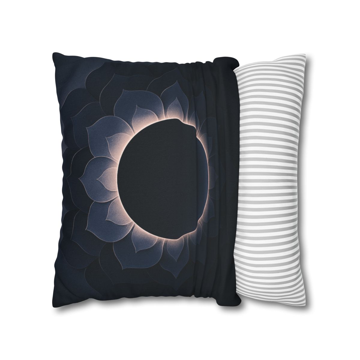 Petal Eclipse Rosette soft cotton pillow cases