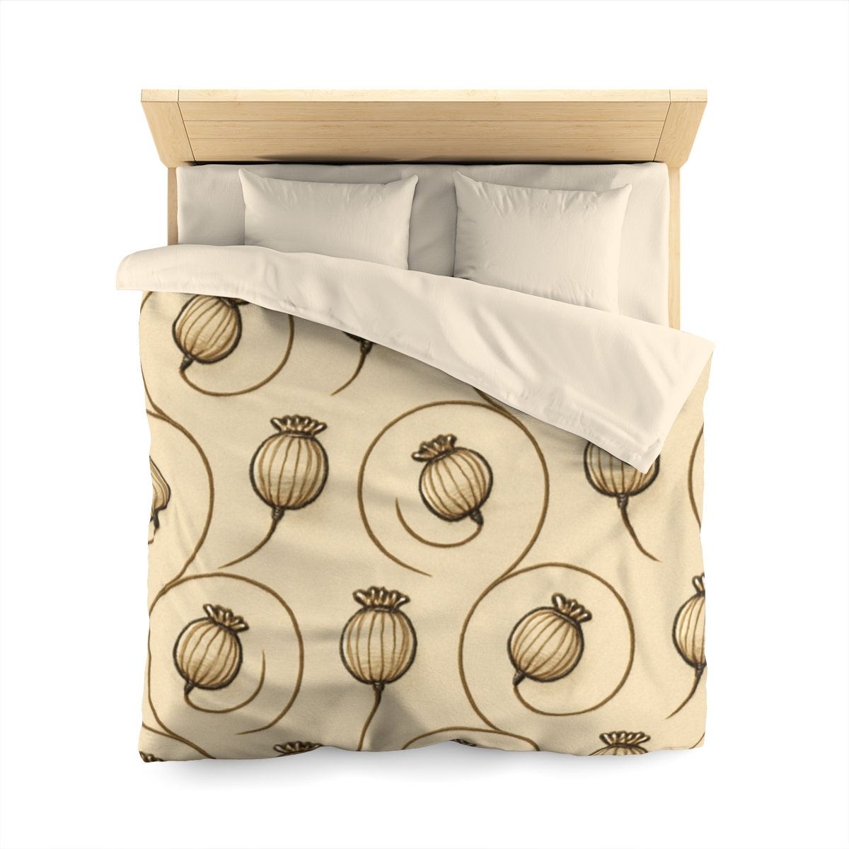 Seed Pod Spiral Ledger unique patterned duvets