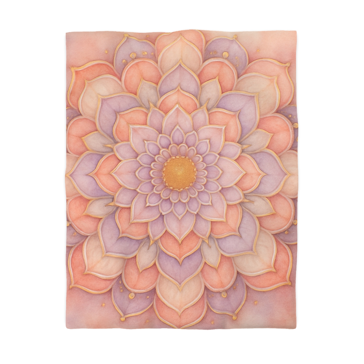 Petal Prism Mandala custom duvets