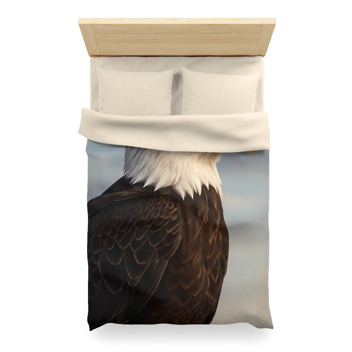 Sky Sovereign Bald Eagle custom duvets