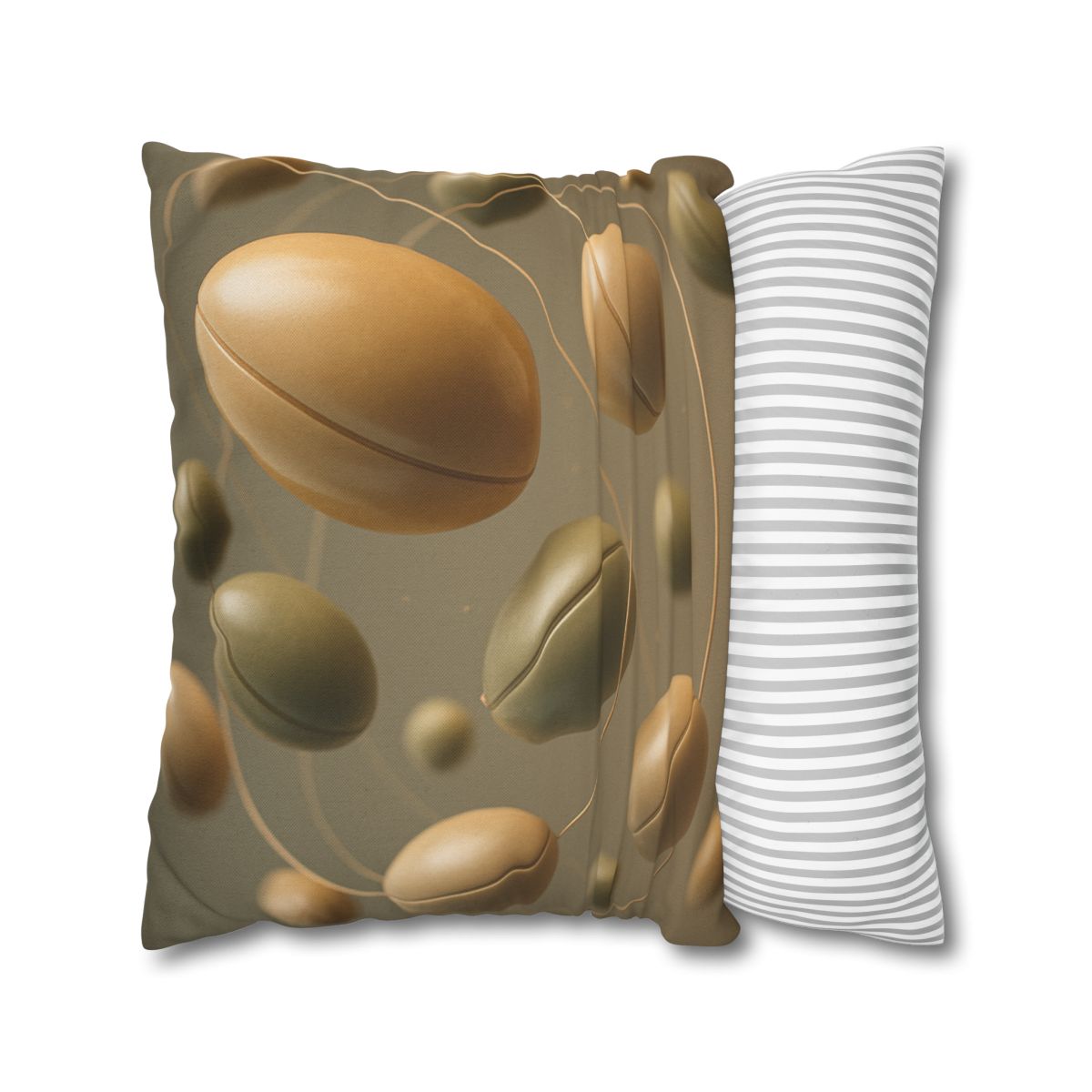Seed Pod Orbit Cluster custom pillow cases