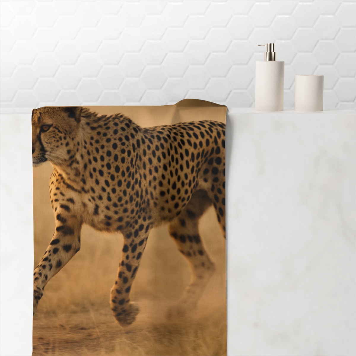 Wind Runner Cheetah stylish beach towels