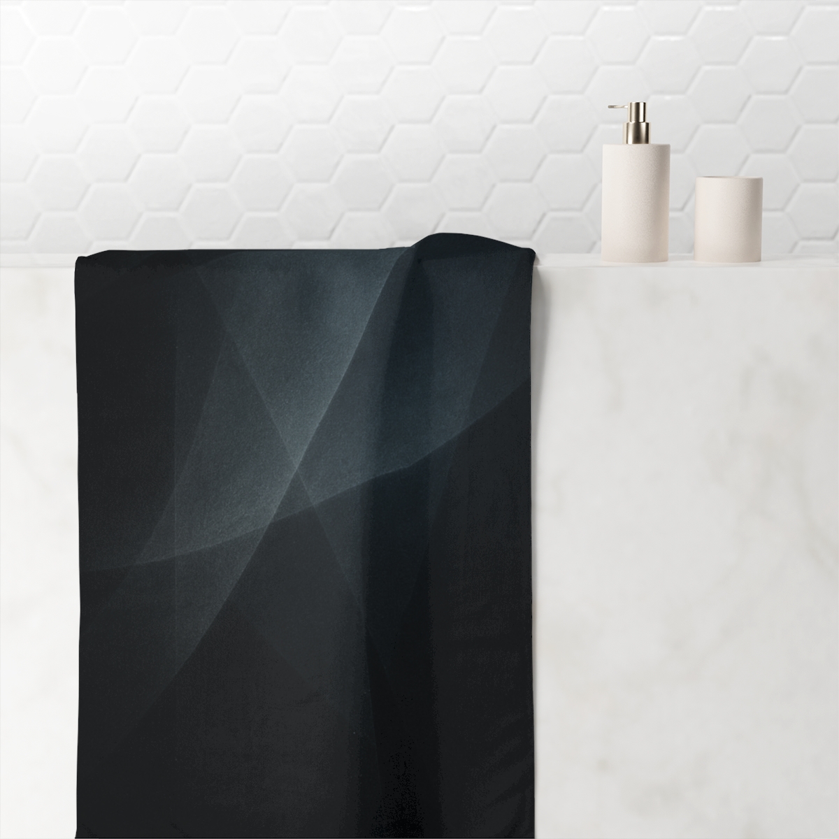 Dark Matter Veil soft cotton towels