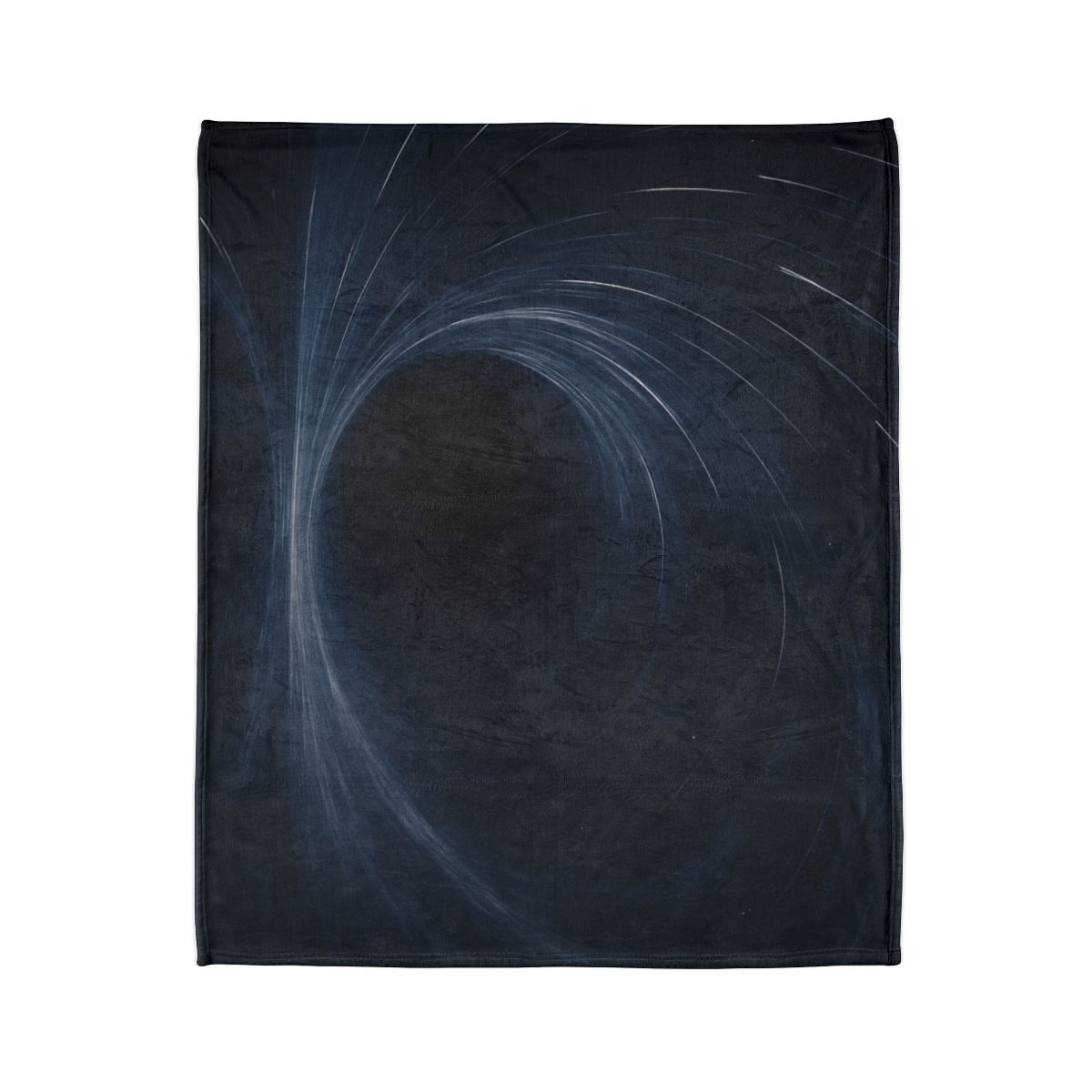Midnight Gravity Vortex decorative home blankets