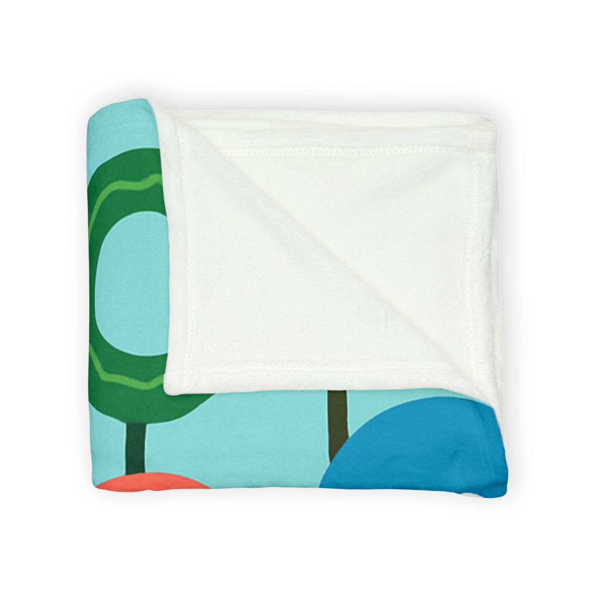 Coral Reef Alphabet Parade stylish throw blankets