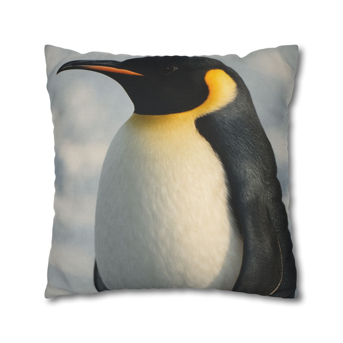 Aurora Drift Emperor Penguin comfortable bedding pillow covers