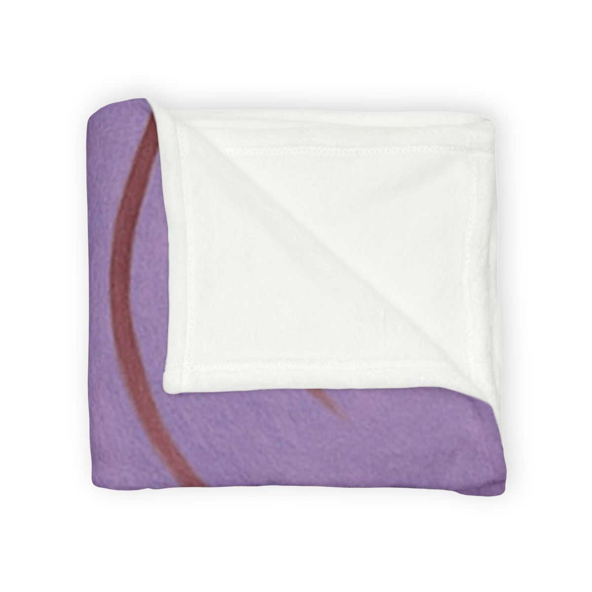 Spiral Bud Cascade designer printed blankets