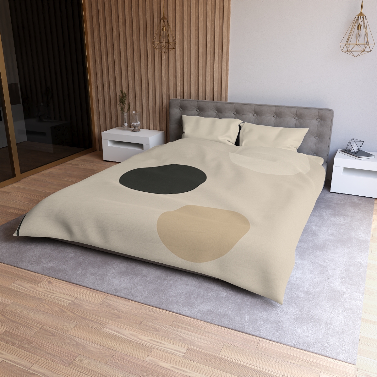 Staggered Trio Harmony stylish duvet covers