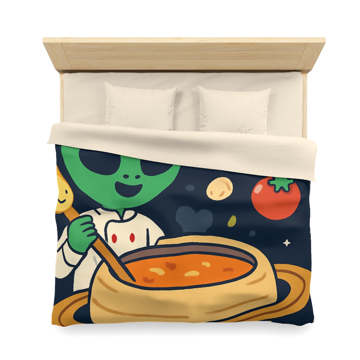 Solar System Soup Kitchen soft comforter duvets