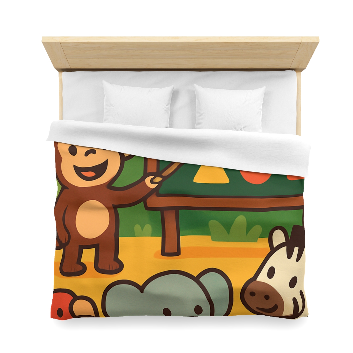Jungle Math With Monkey And Friends soft comforter duvets