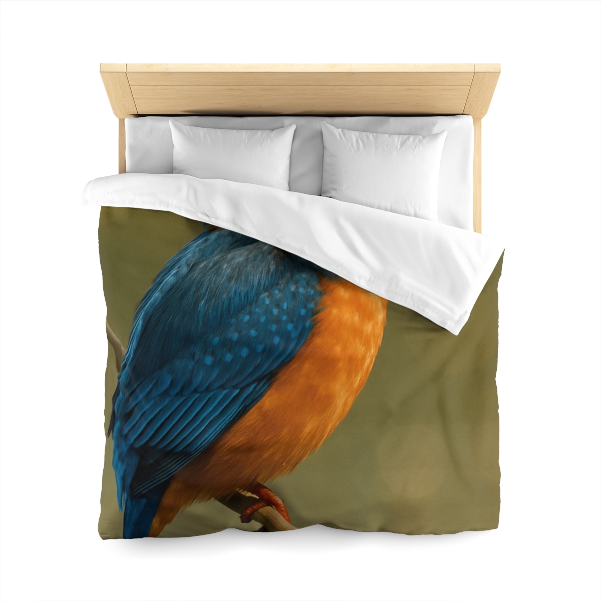 Dawn Drift Kingfisher custom duvets