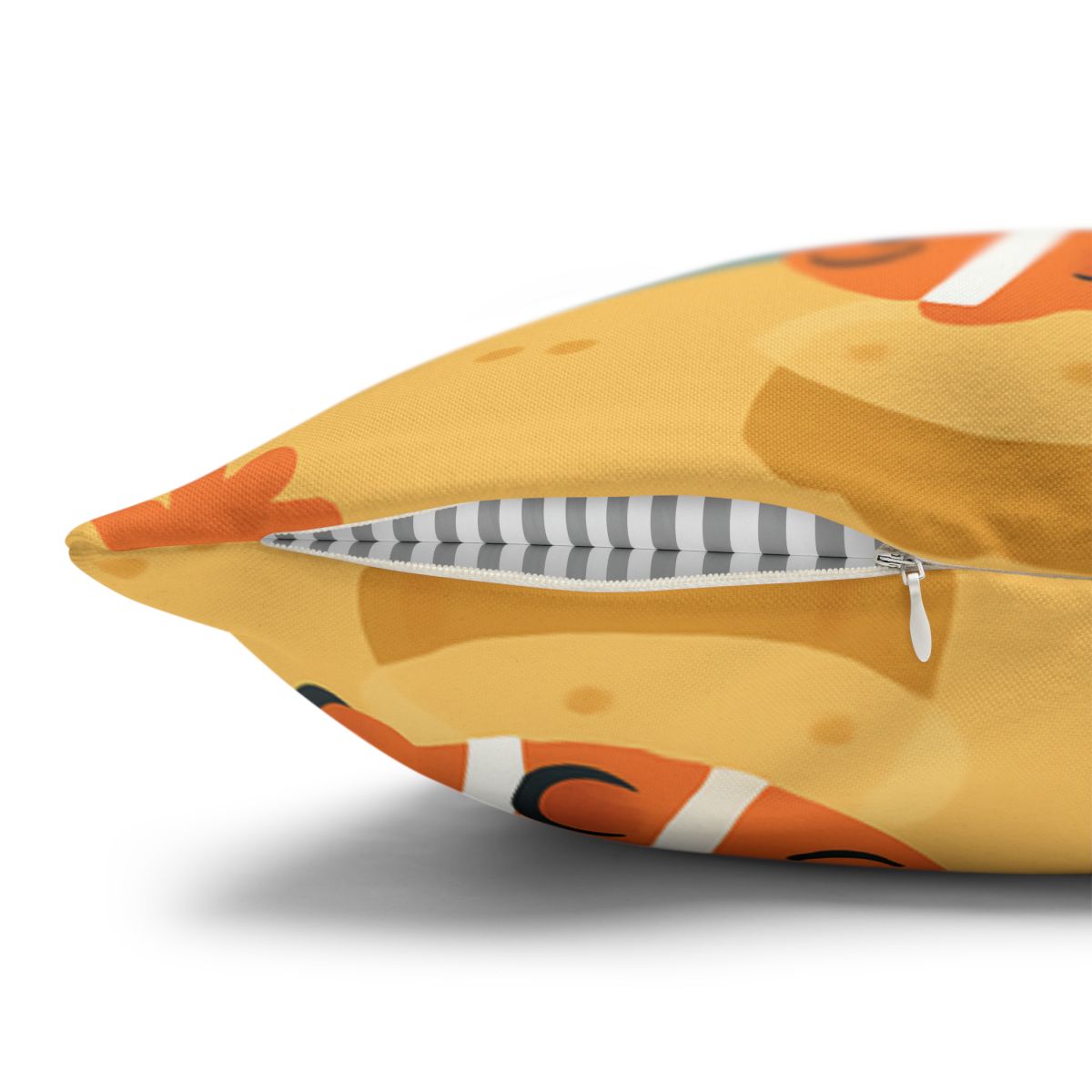 Coral Classroom With Professor Octopus stylish decorative pillowcases