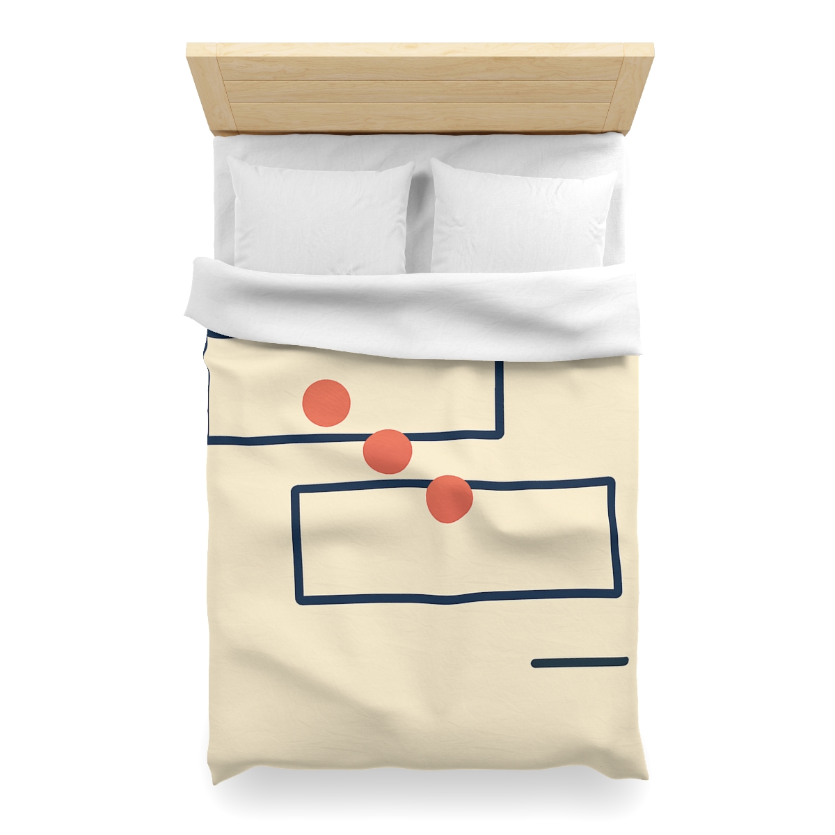 Offset Orbit Blocks trendy bedroom duvets