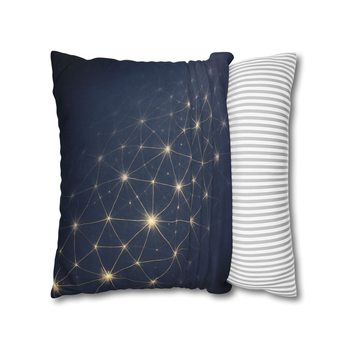 Stellar Lattice Bloom soft cotton pillow cases