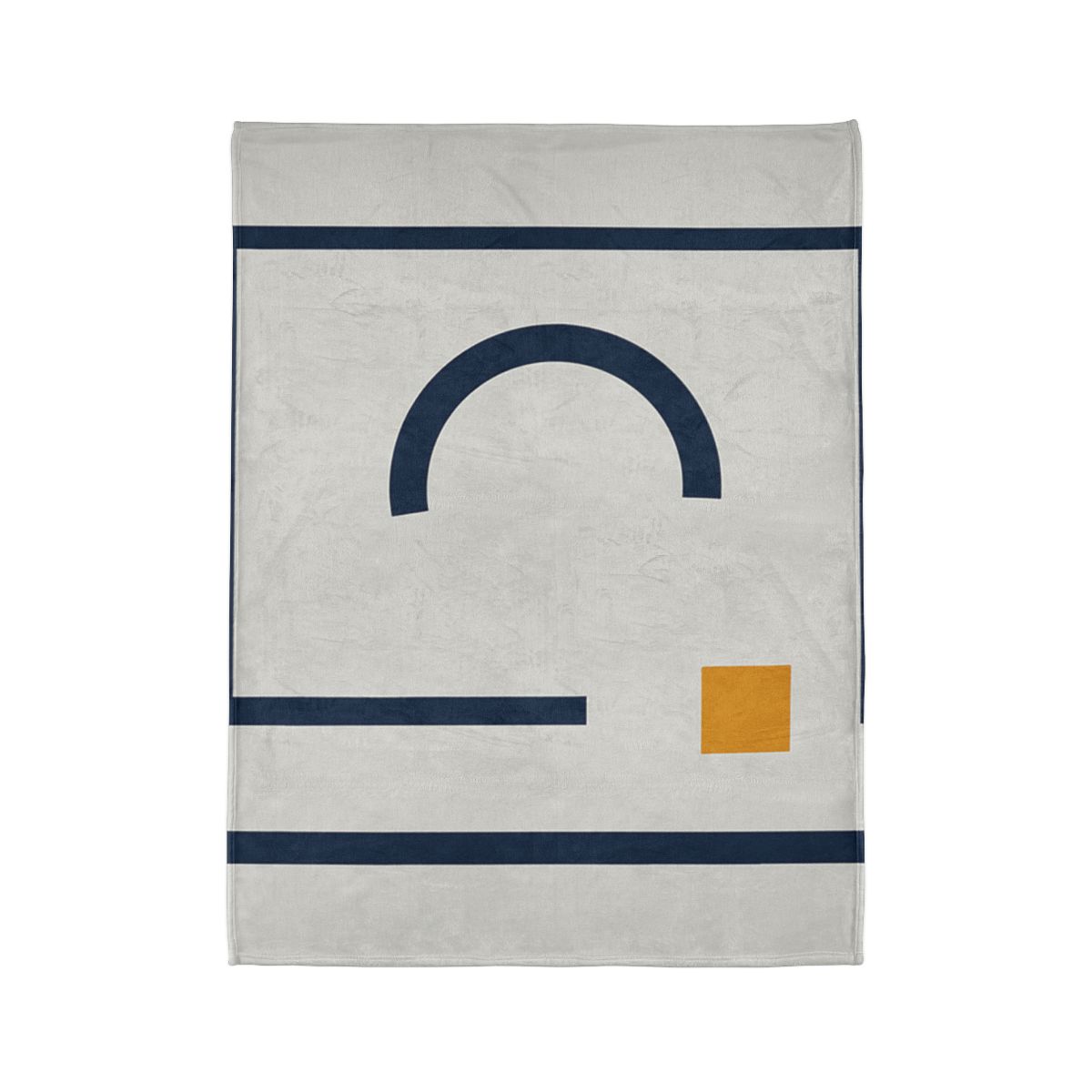 Broken Frame With Floating Arc custom blankets