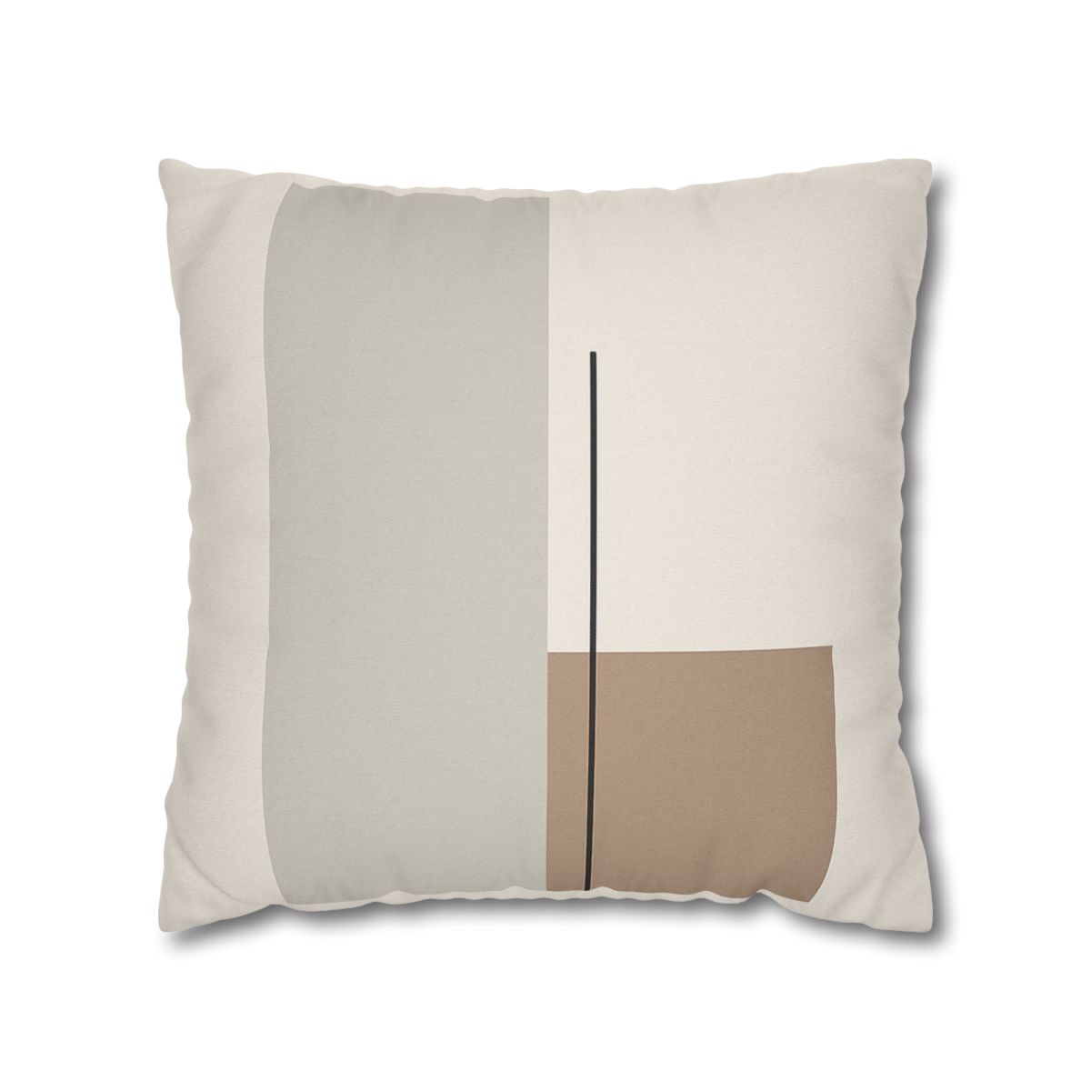 Offset Rectangle Pair With Line custom pillow cases