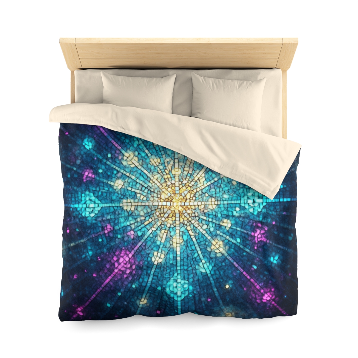 Photon Burst Mosaic soft comforter duvets