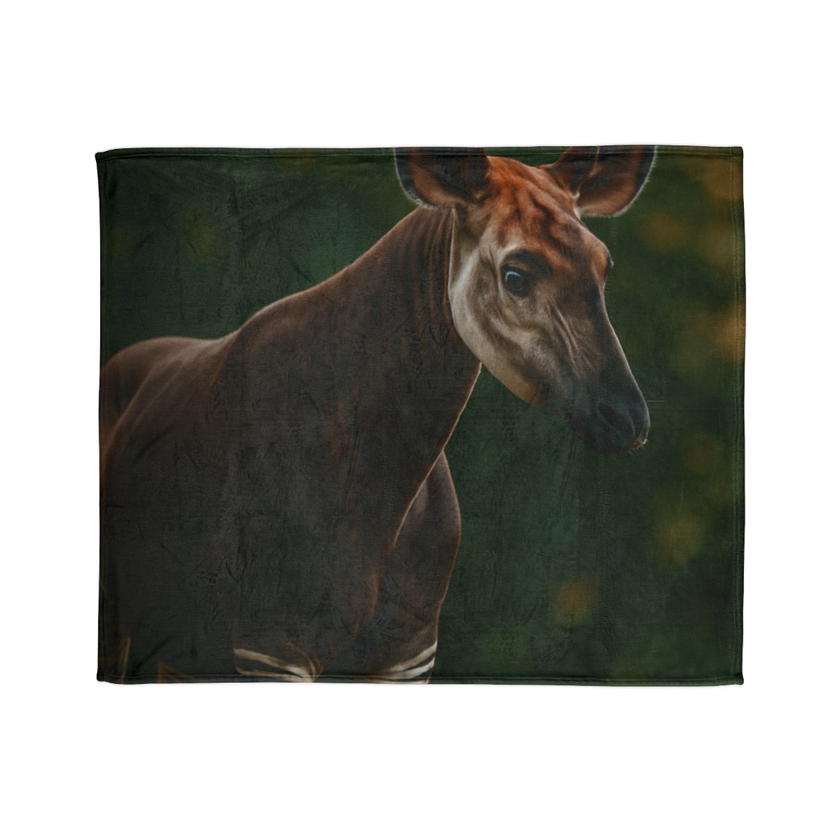 Velvet Shadow Okapi decorative home blankets