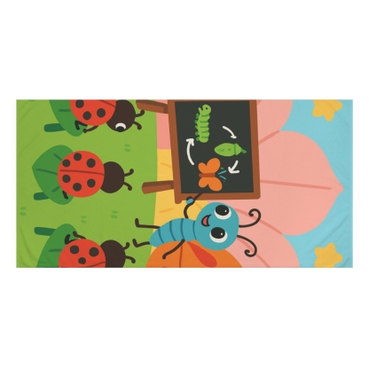 Nebula Garden Butterfly Classroom designer printed towels