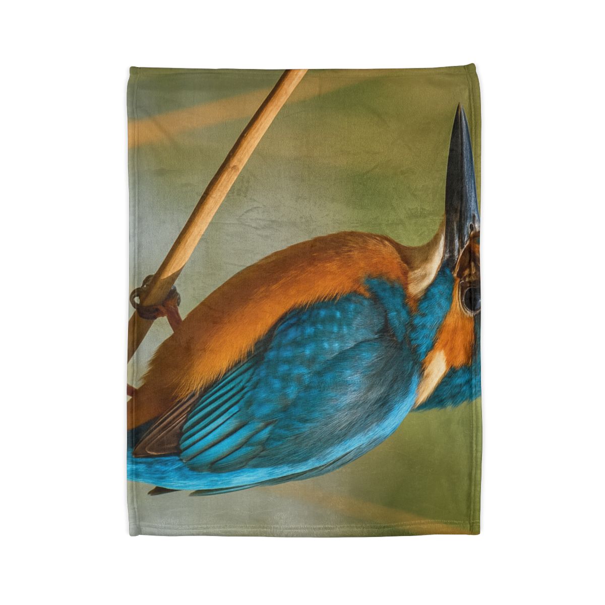 Prism Flash Common Kingfisher warm winter blankets