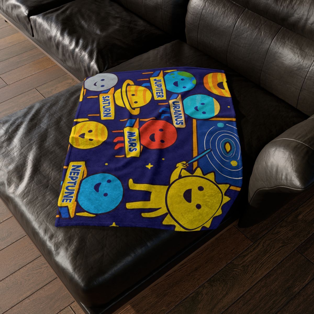 Planet School In The Sky unique gift blankets