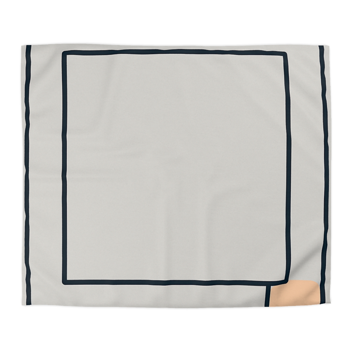 Nested Frame With Open Corner personalized bedding duvets