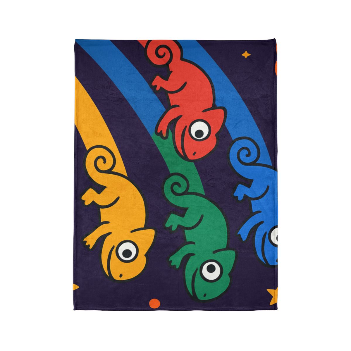 Comet Chameleons Color Changing Race warm winter blankets