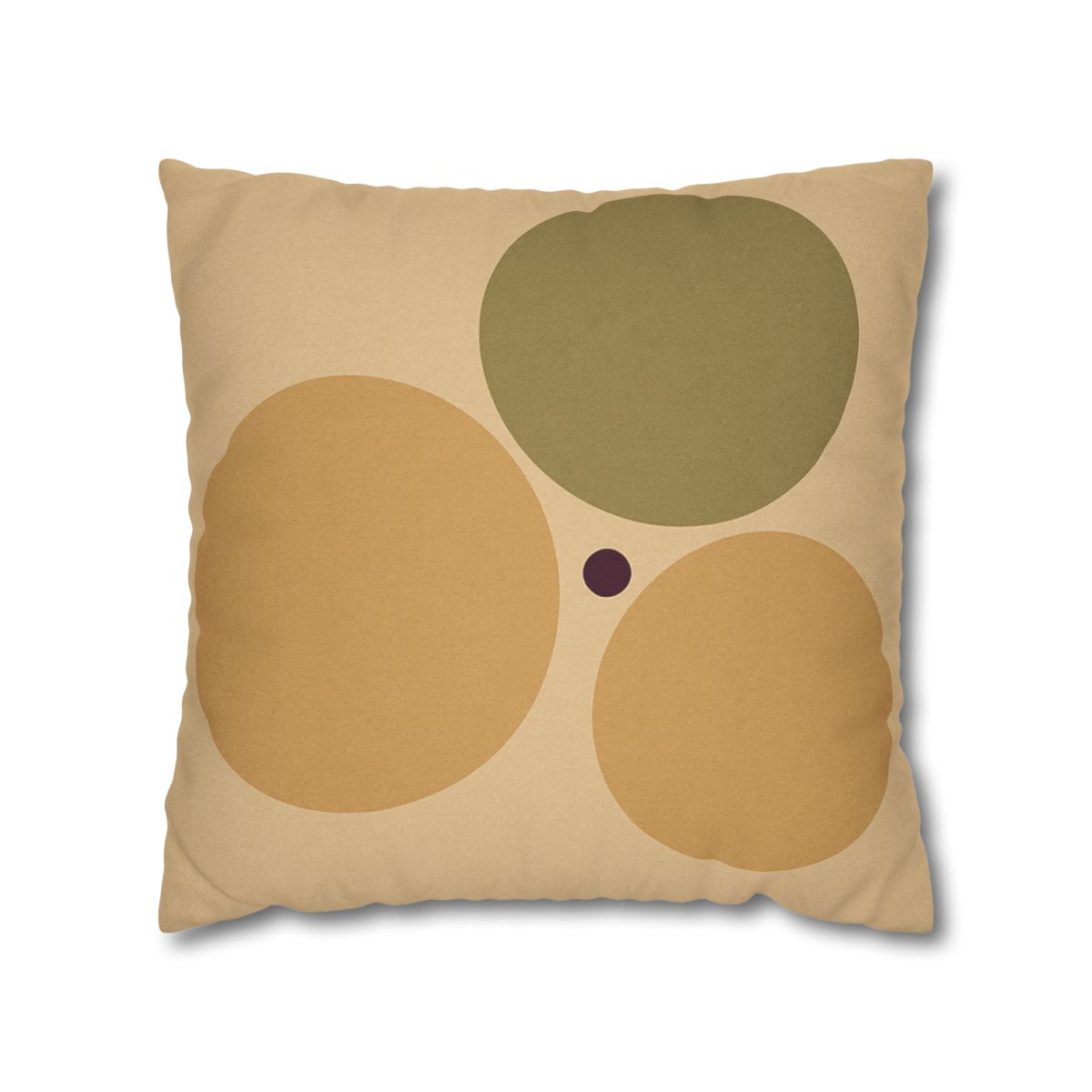 Clustered Three Circles With Quiet Gap trendy patterned pillow cases