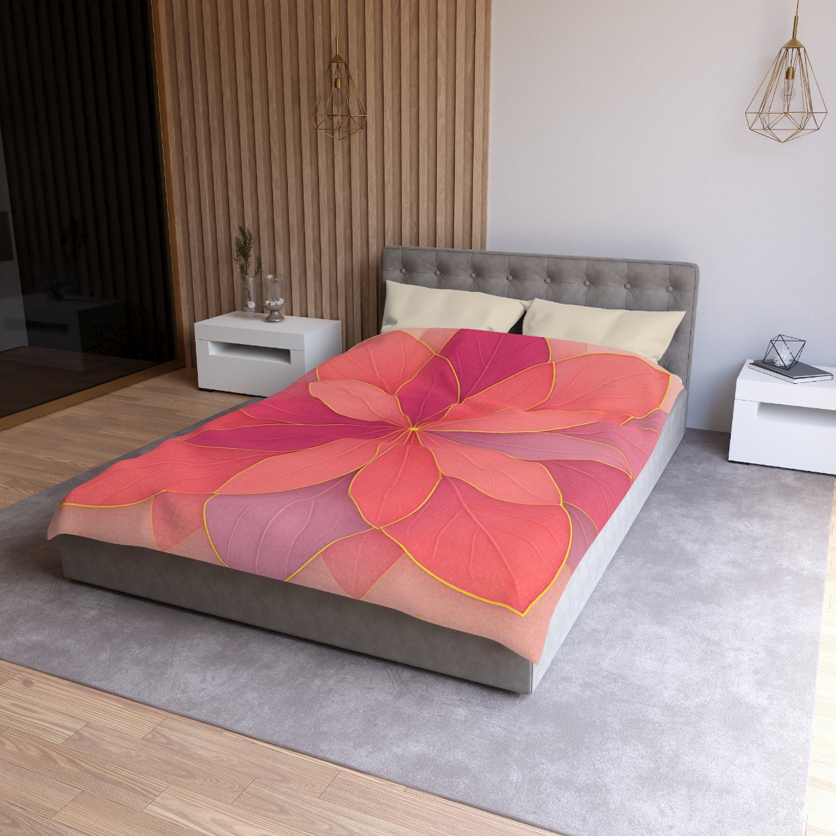 Petal Prism Overlap trendy bedroom duvets