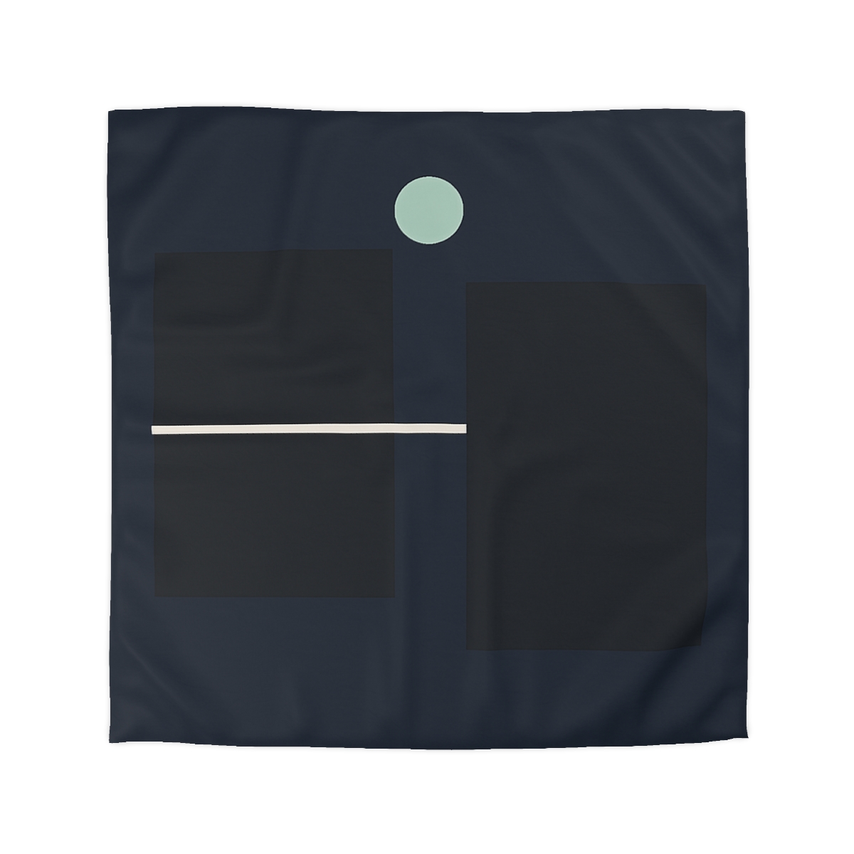 Twin Rectangles With Shared Edge Line personalized bedding duvets