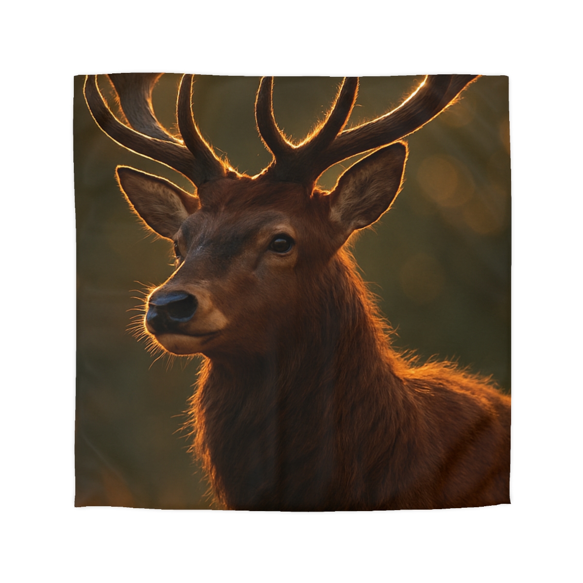 Copper Glint Red Deer stylish duvet covers