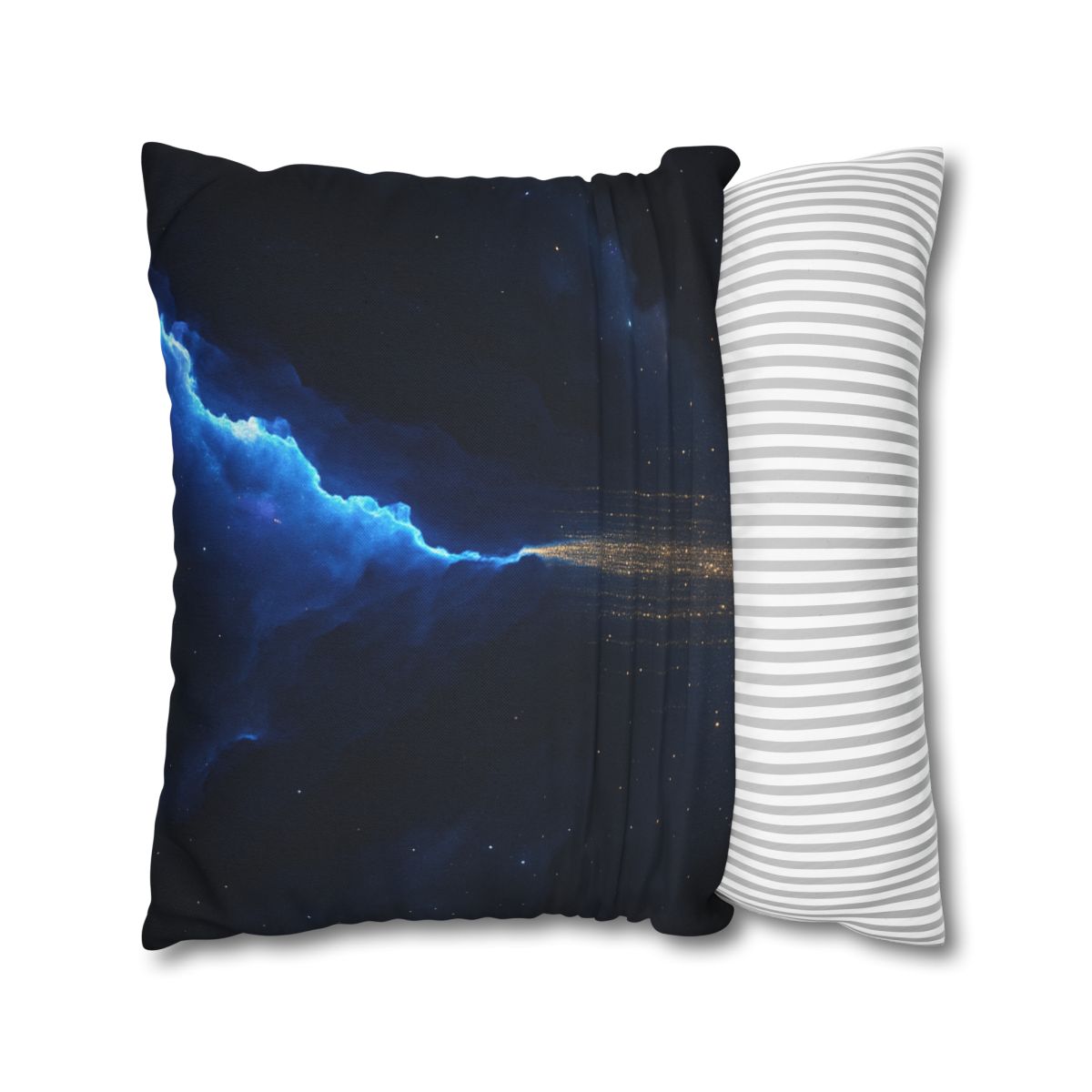 Luminous Rift Starfall stylish decorative pillowcases