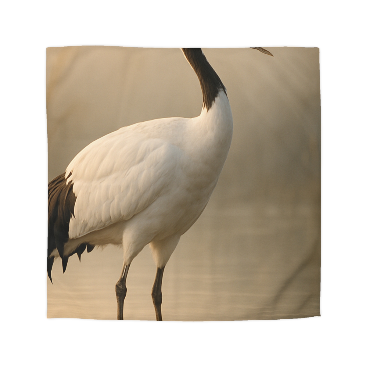 Dawn Balance Red Crowned Crane duvets for gifts