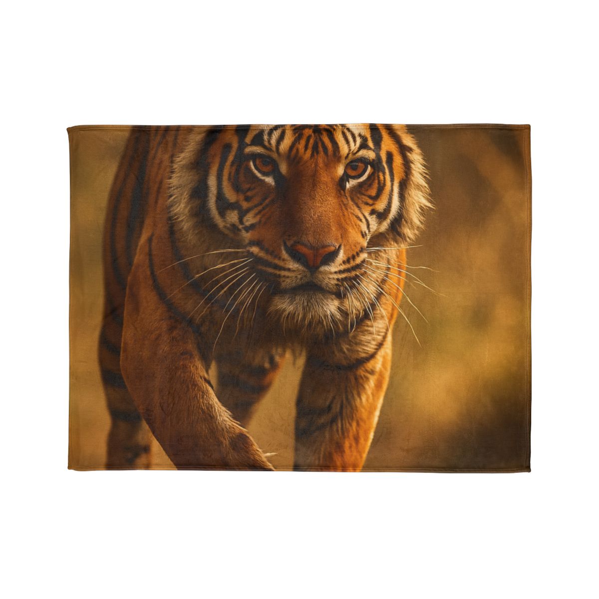 Crimson Stride Tiger custom blankets