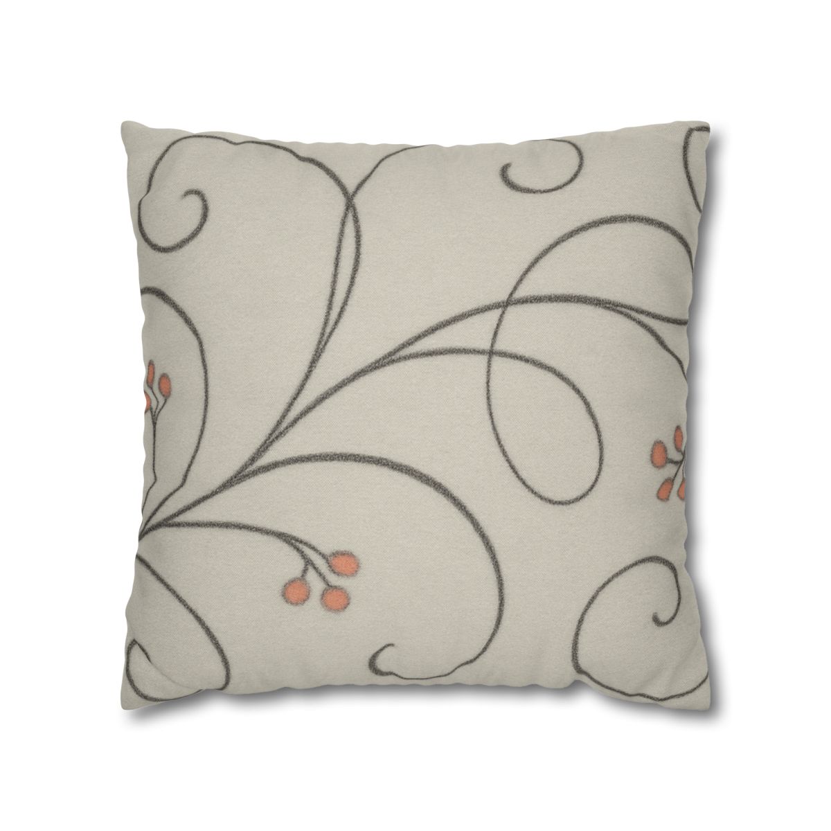 Tendril Lace Panorama personalized pillow covers