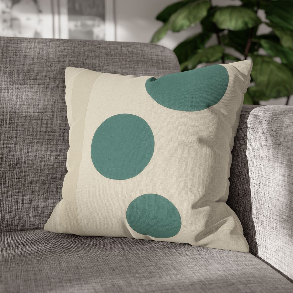 Teal Trio With Quiet Accent comfortable bedding pillow covers