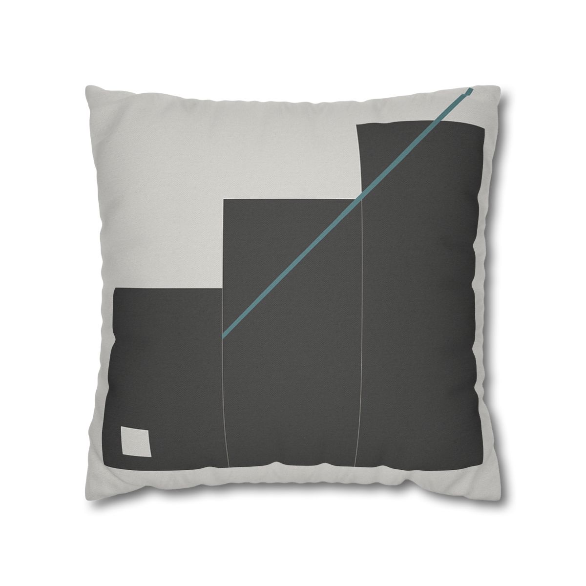 Stepped Rectangles With Quiet Diagonal stylish decorative pillowcases