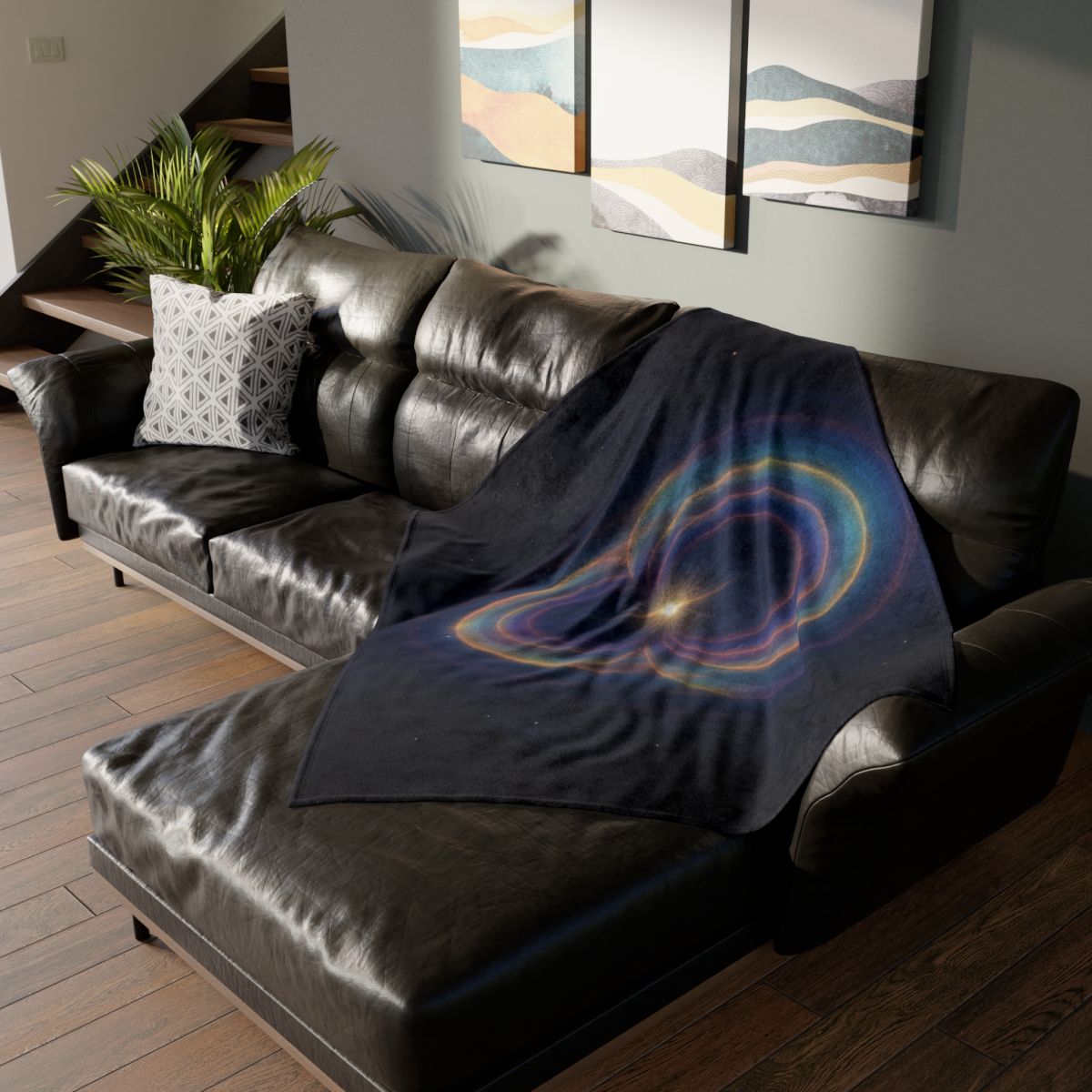 Prismatic Lensing Bloom warm winter blankets