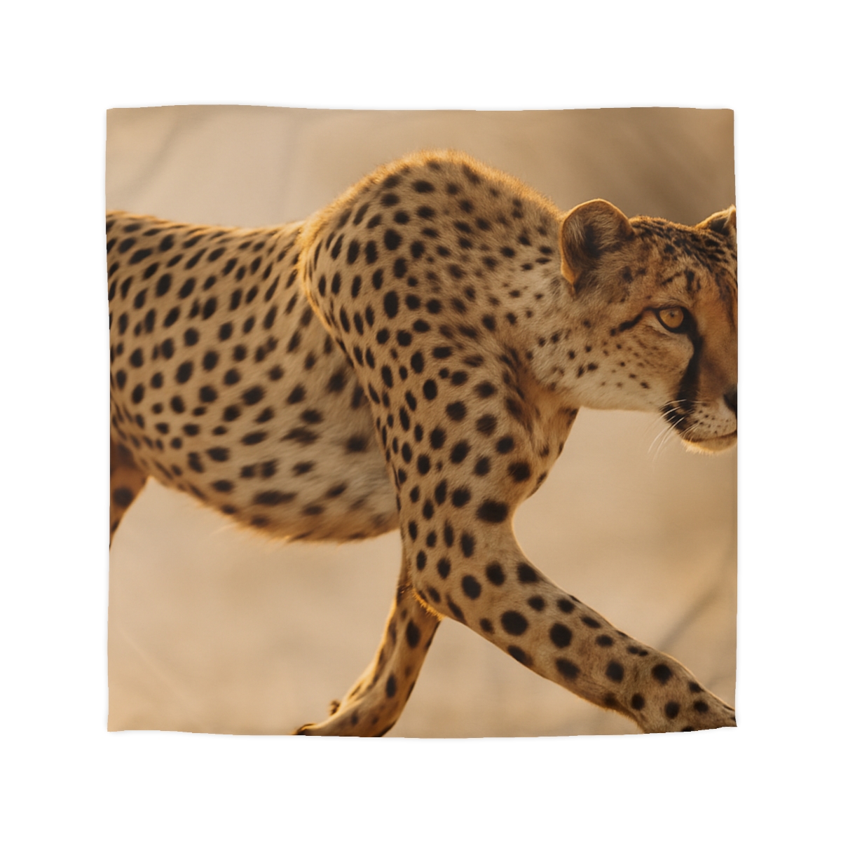 Wind Runner Cheetah unique patterned duvets