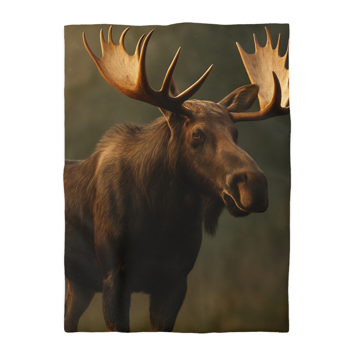 Starlit Crown Moose designer printed duvets