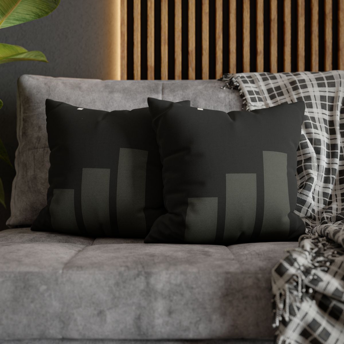 Stepped Bars Under Distant Star custom pillow cases