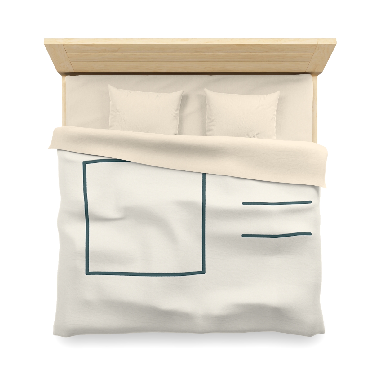 Open Frame With Drifting Arc trendy bedroom duvets