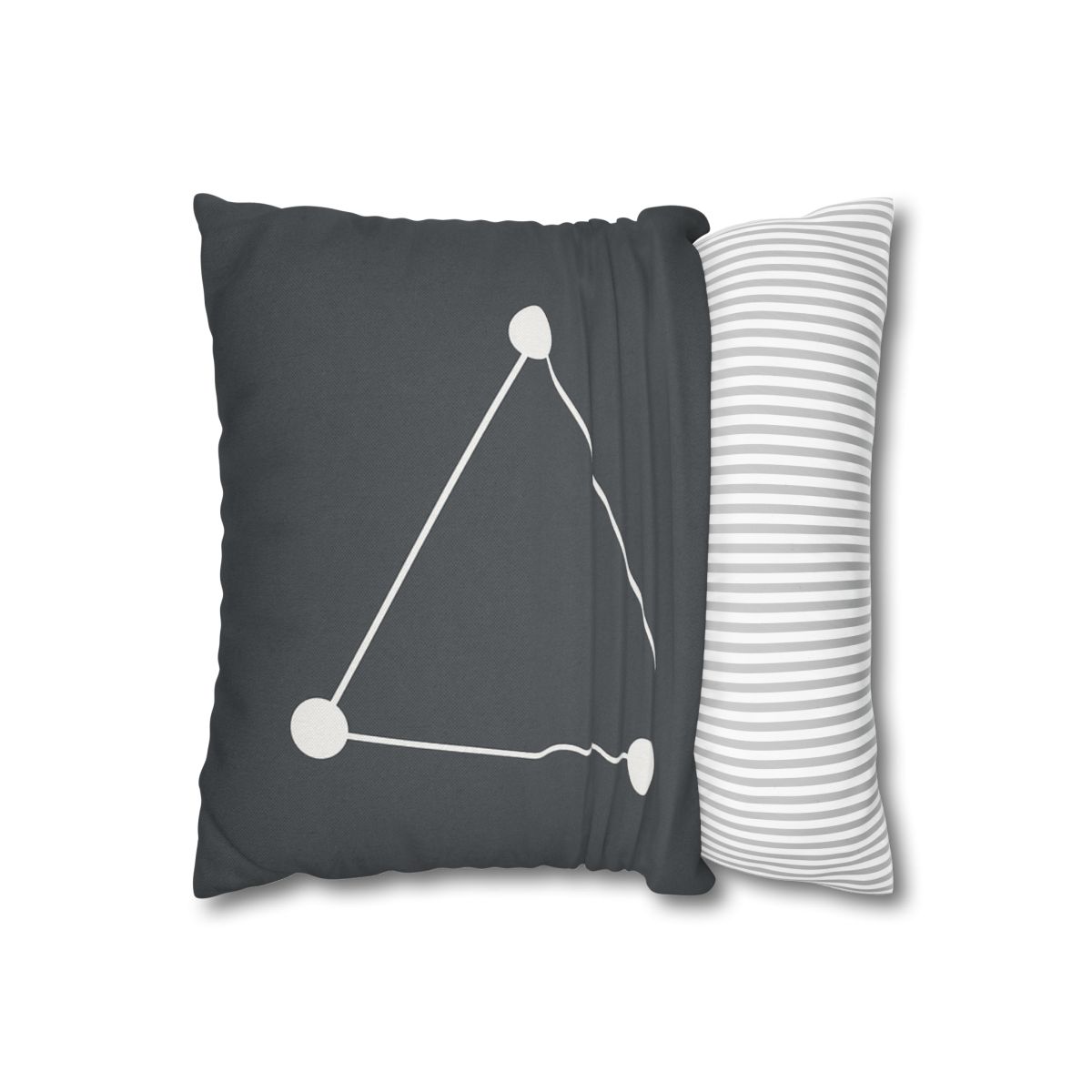 Triangular Line Constellation stylish decorative pillowcases