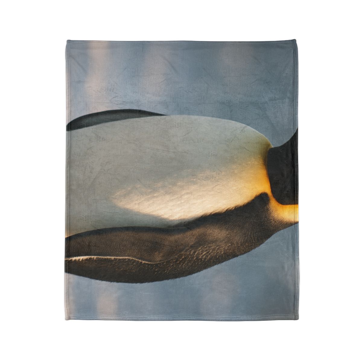 Aurora Drift Emperor Penguin stylish throw blankets