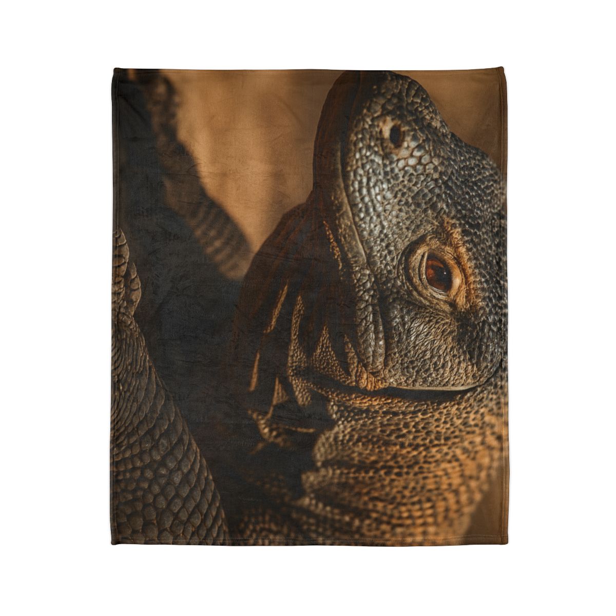 Ancient Scale Komodo Dragon unique gift blankets